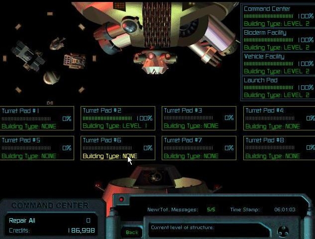 Скриншот из игры CyberStorm 2: Corporate Wars под номером 9