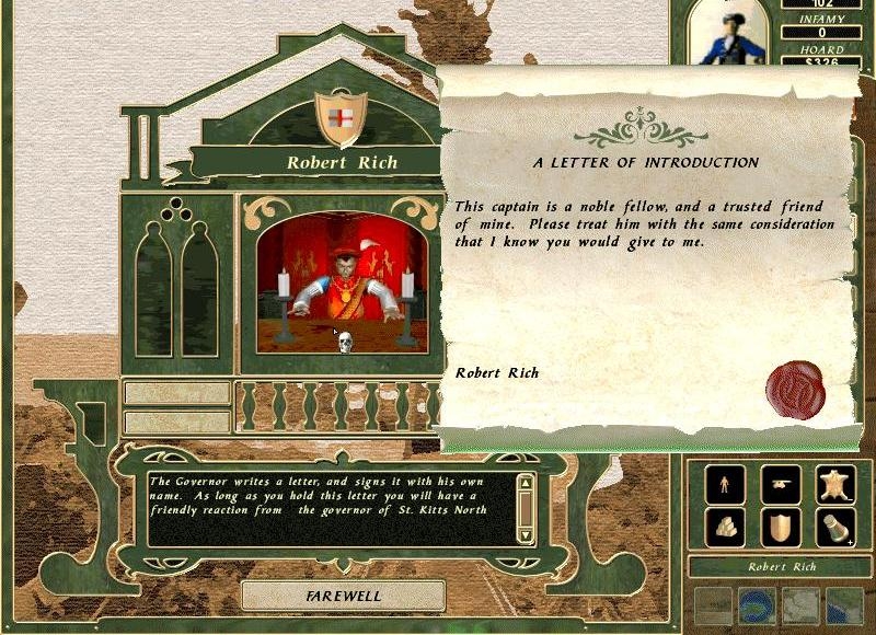 Скриншот из игры Cutthroats: Terror on the High Seas под номером 1