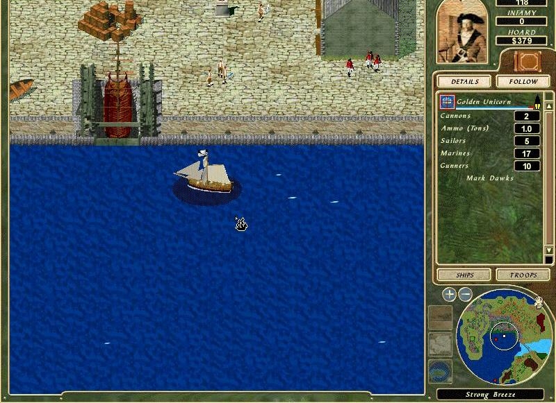 Скриншот из игры Cutthroats: Terror on the High Seas под номером 10