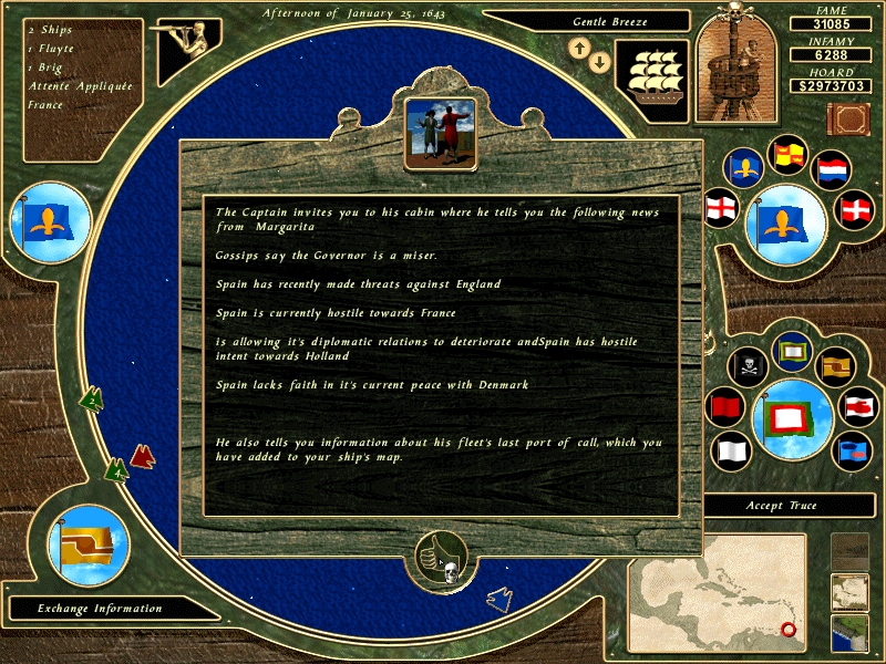 Скриншот из игры Cutthroats: Terror on the High Seas под номером 23