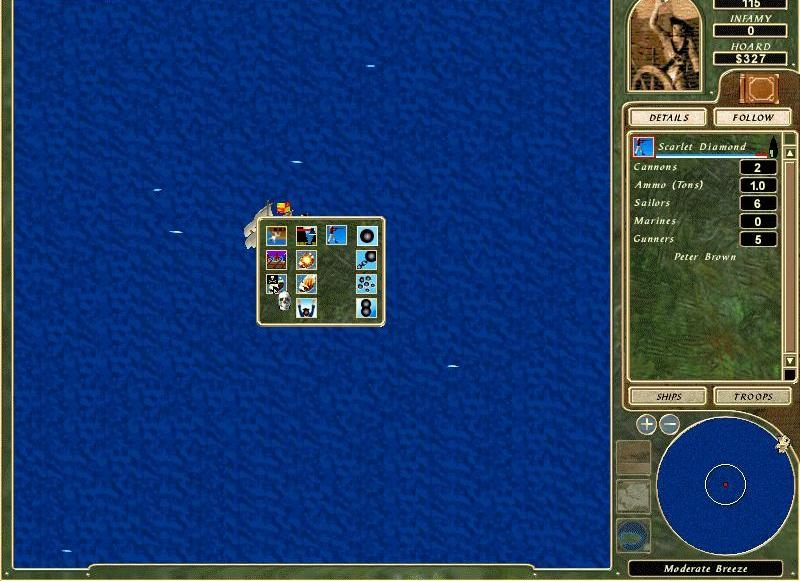 Скриншот из игры Cutthroats: Terror on the High Seas под номером 3