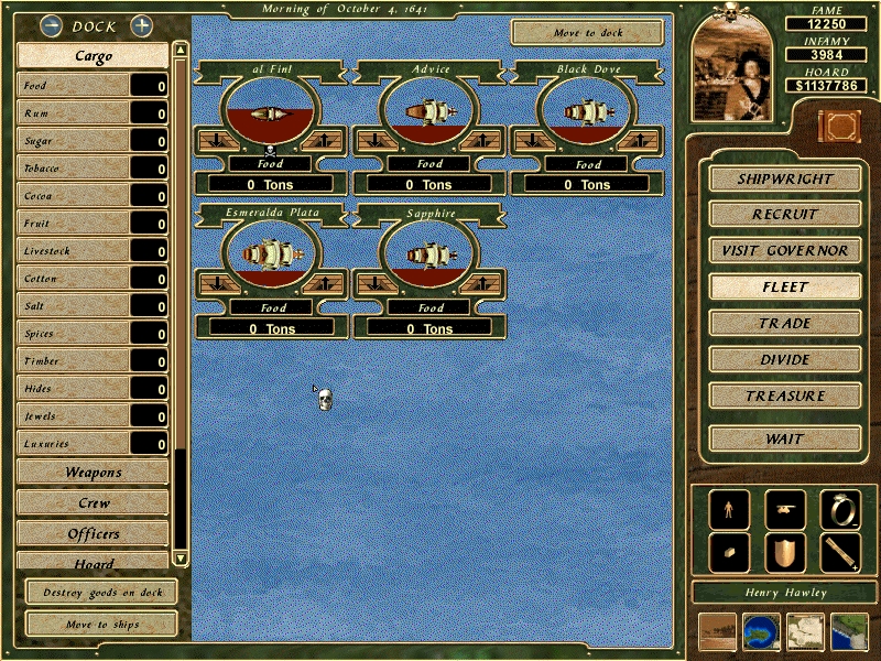 Скриншот из игры Cutthroats: Terror on the High Seas под номером 30