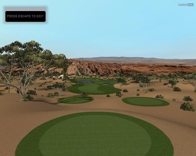 Скриншот из игры Customplay Golf под номером 2