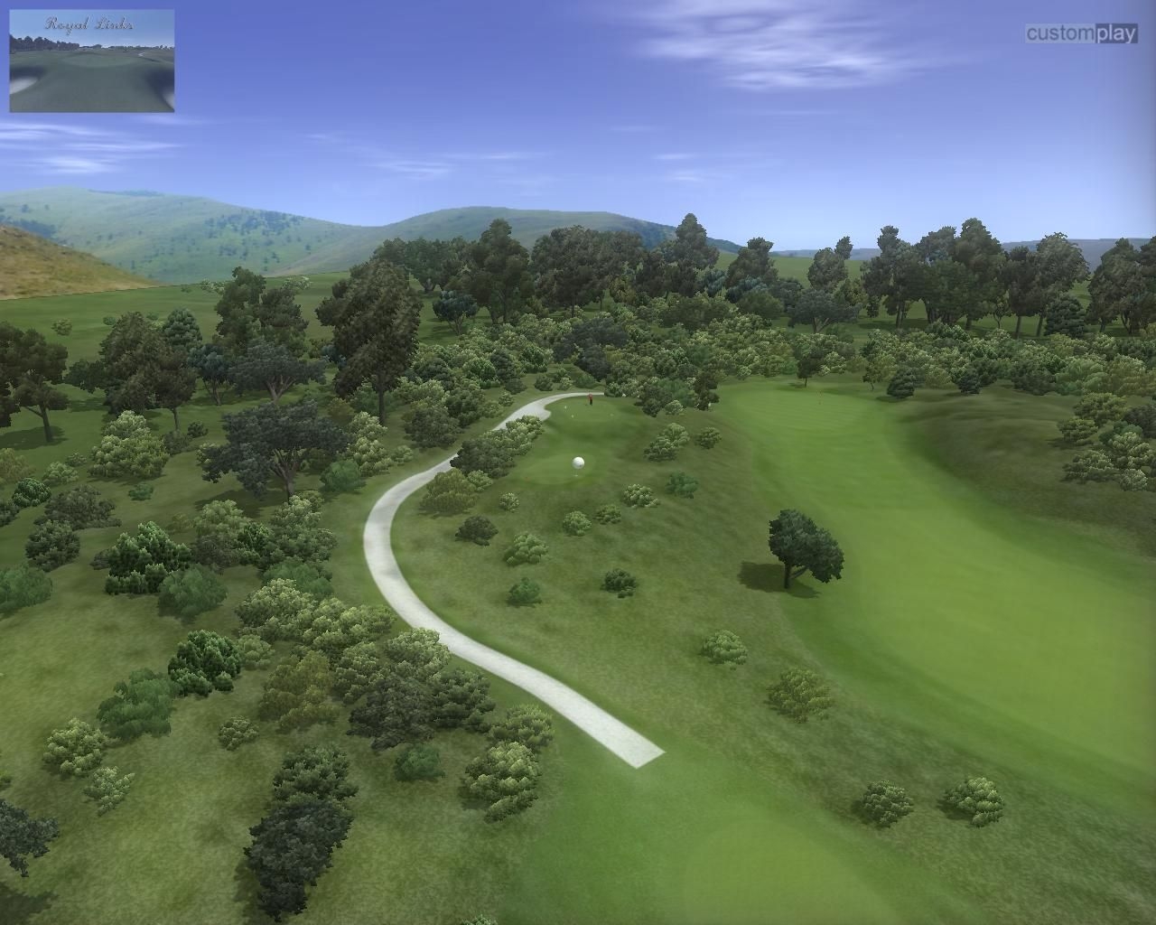 Скриншот из игры CustomPlay Golf 2009 под номером 10