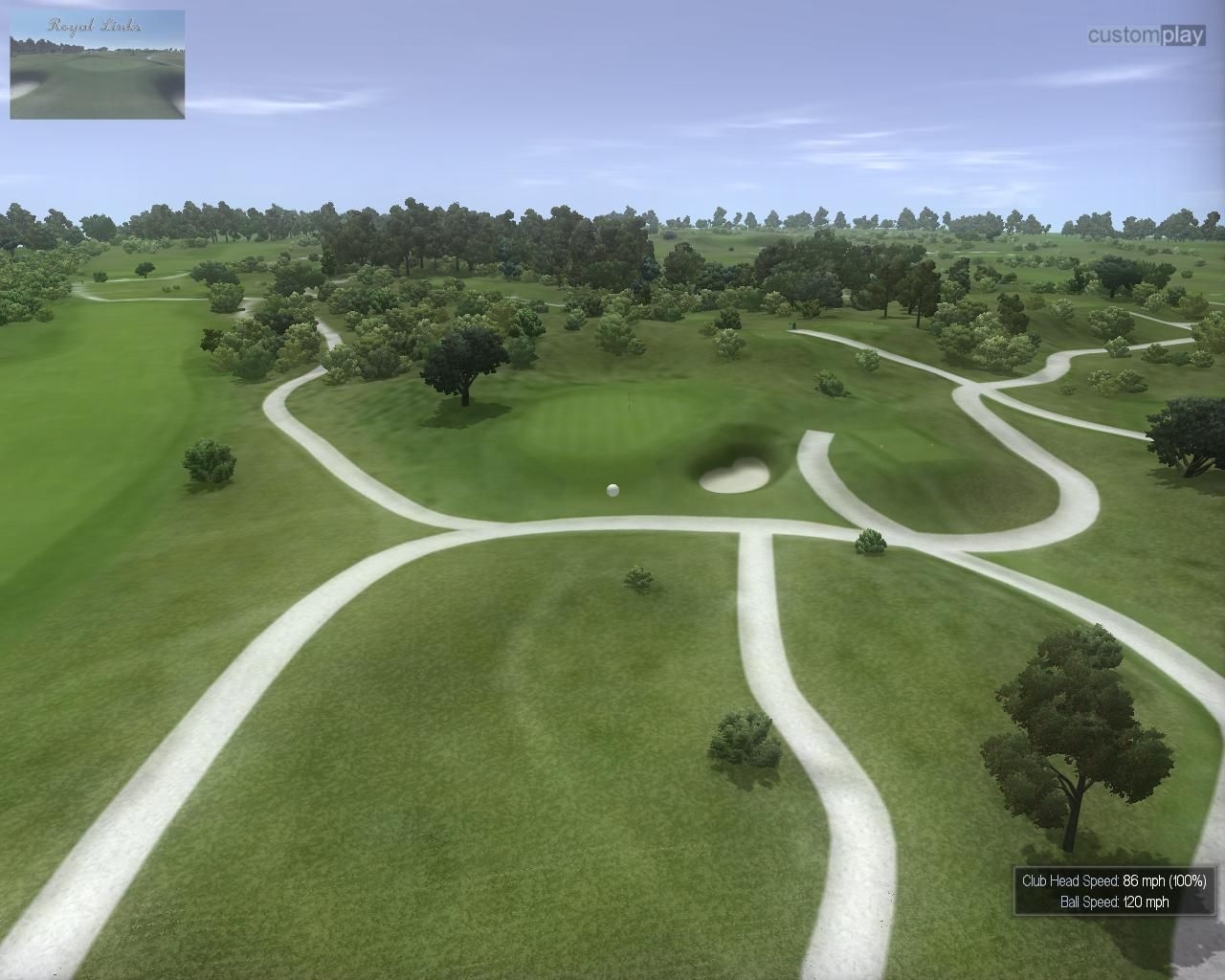 Скриншот из игры CustomPlay Golf 2009 под номером 11