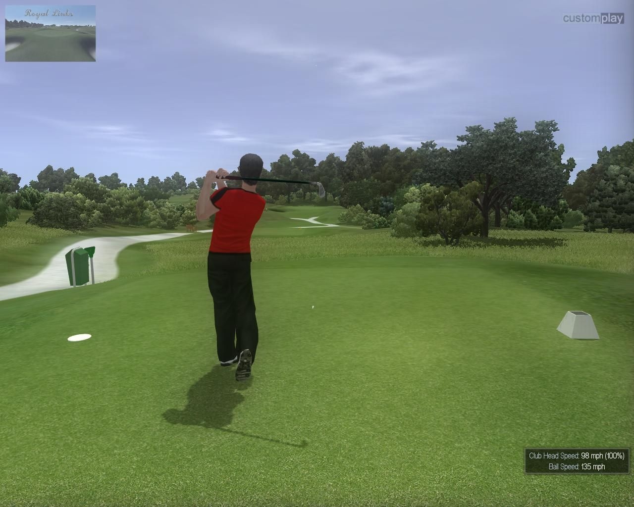 Скриншот из игры CustomPlay Golf 2009 под номером 9