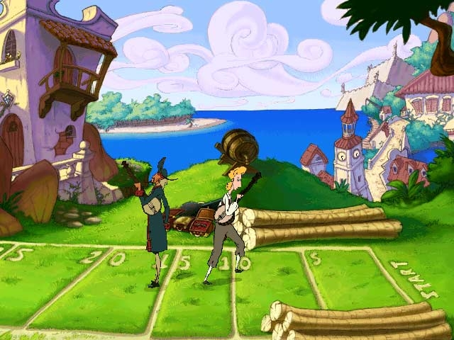 Скриншот из игры Curse of Monkey Island, The под номером 1