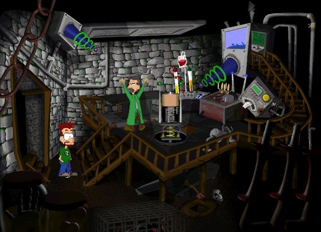 Скриншот из игры Curly