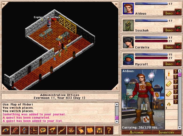 Скриншот из игры Avernum 3 под номером 2