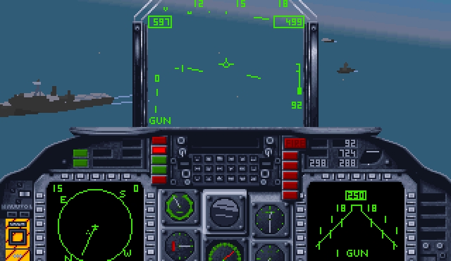 Скриншот из игры AV8B Harrier Assault под номером 3