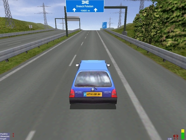 Скриншот из игры Autobahn под номером 12
