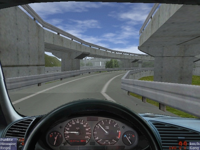 Скриншот из игры Autobahn под номером 2