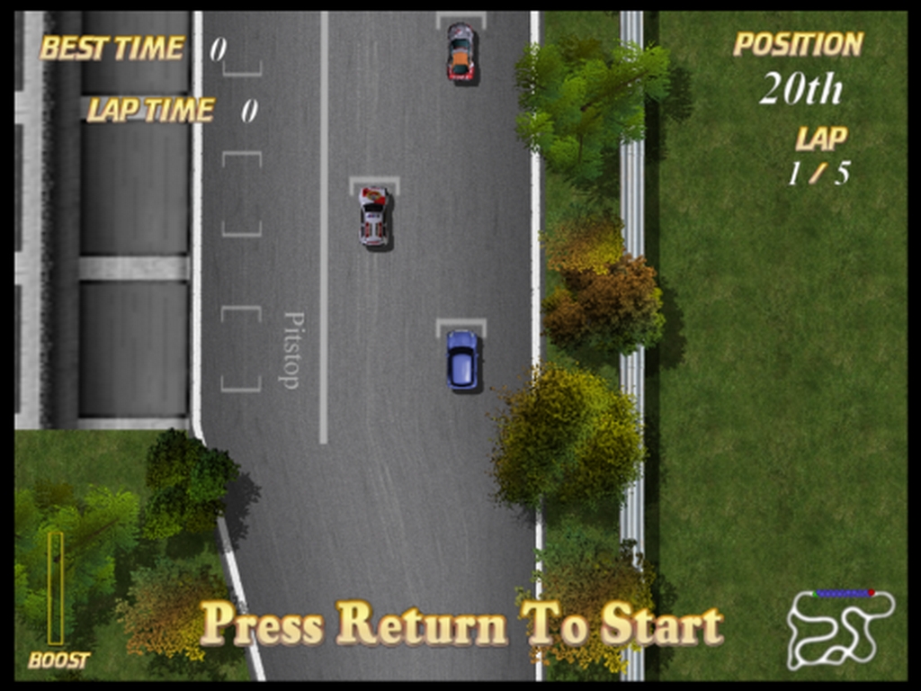 Скриншот из игры Auto Cross Racing под номером 1