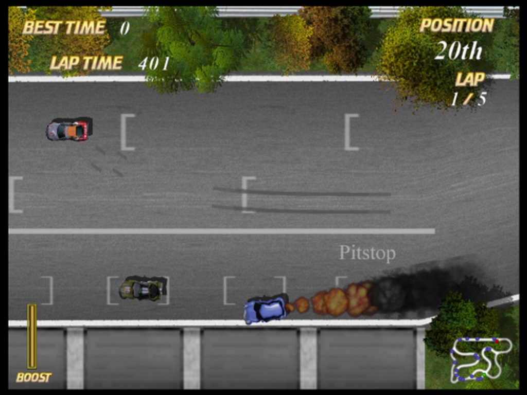 Скриншот из игры Auto Cross Racing под номером 3