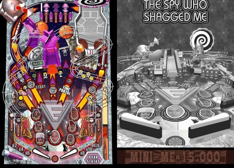 Скриншот из игры Austin Powers Pinball под номером 6
