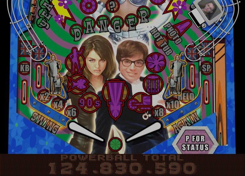 Скриншот из игры Austin Powers Pinball под номером 7