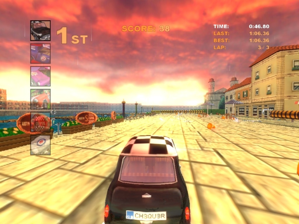 Скриншот из игры Austin Cooper S Racing под номером 11