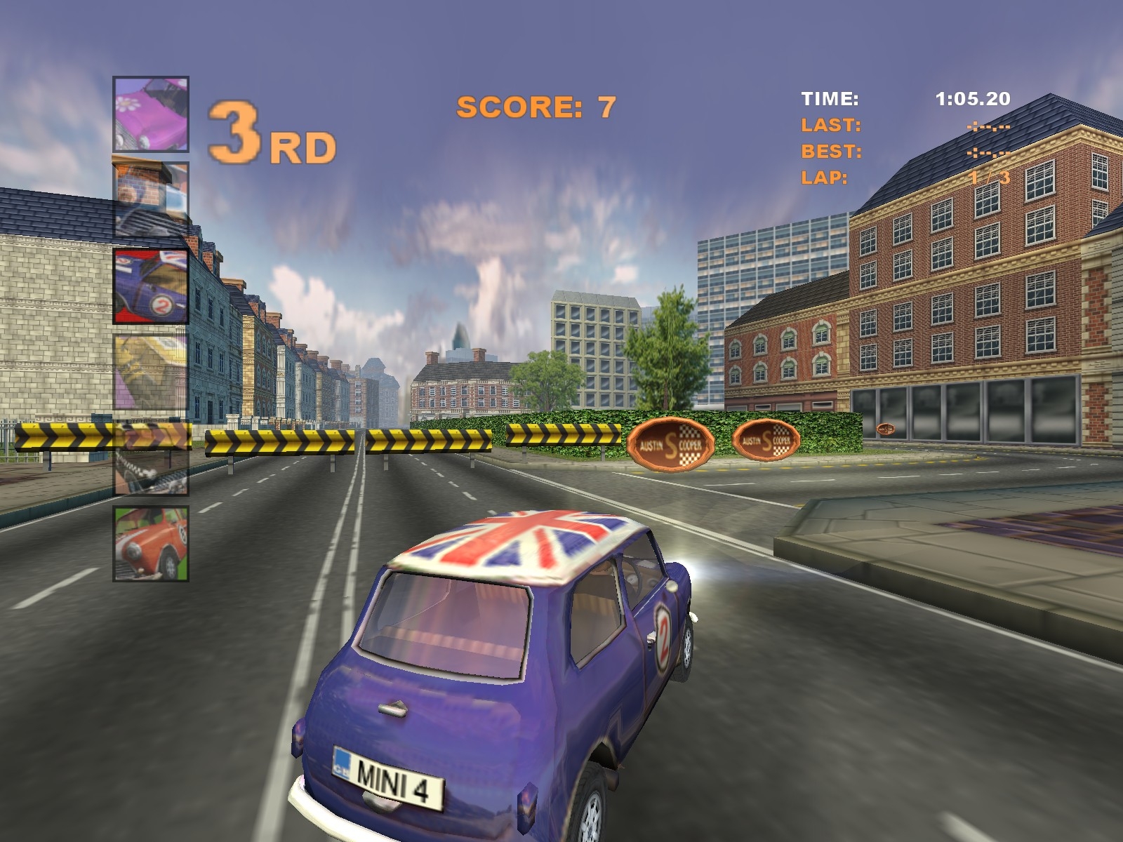 Скриншот из игры Austin Cooper S Racing под номером 2