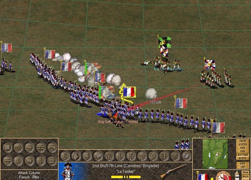 Скриншот из игры Austerlitz Napoleon