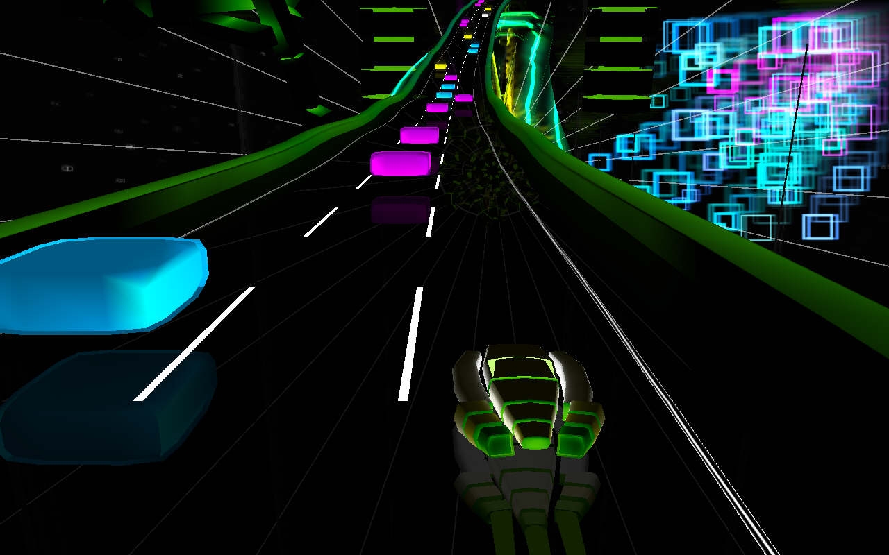 Скриншот из игры Audiosurf под номером 6
