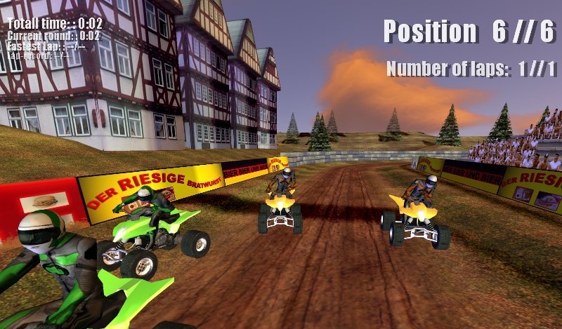 Скриншот из игры ATV Mudracer под номером 14