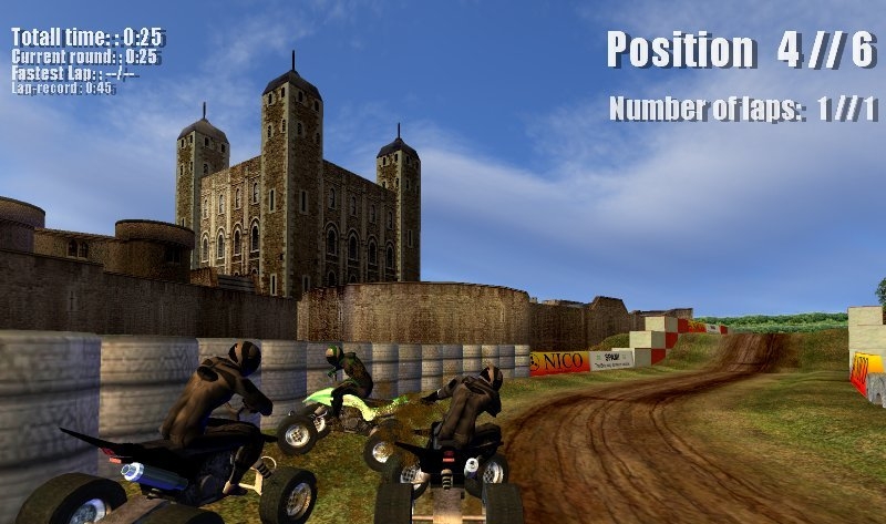 Скриншот из игры ATV Mudracer под номером 5