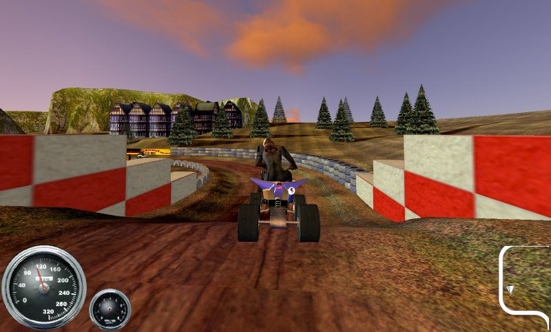 Скриншот из игры ATV Mudracer под номером 6