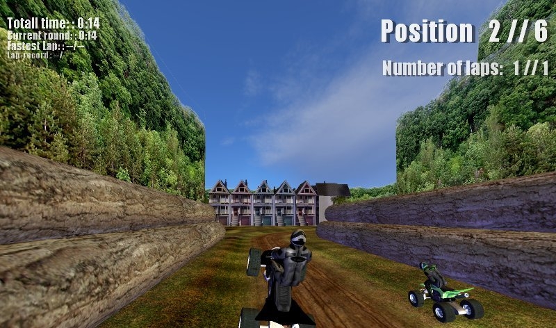 Скриншот из игры ATV Mudracer под номером 9