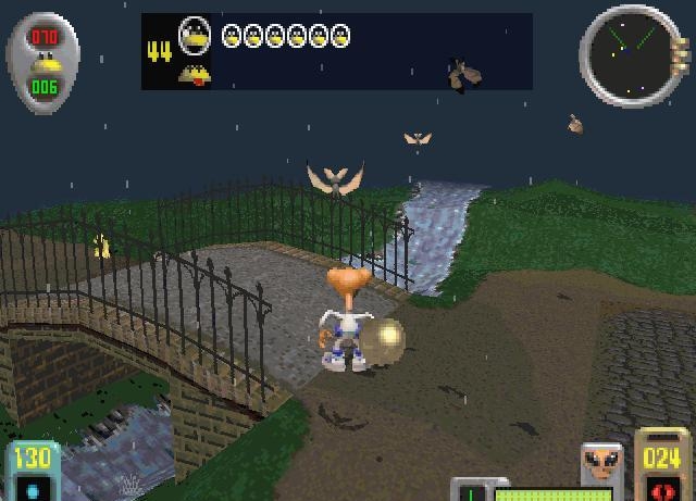 Скриншот из игры Attack of the Saucerman под номером 4