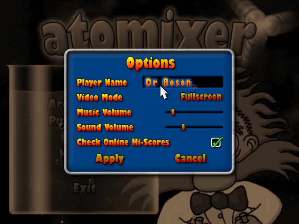 Скриншот из игры Atomixer под номером 2