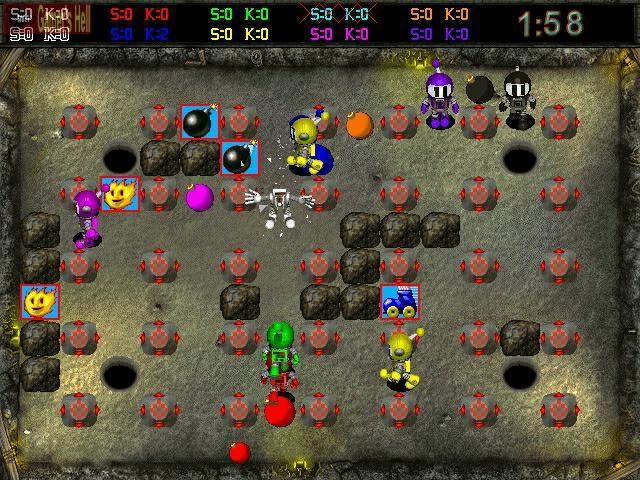 Скриншот из игры Atomic Bomberman под номером 2