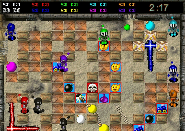 Скриншот из игры Atomic Bomberman под номером 5