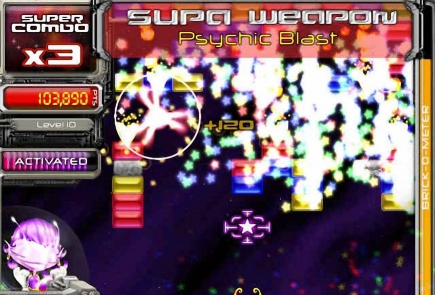 Скриншот из игры AstroPop Deluxe под номером 2