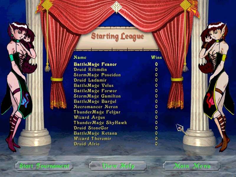 Скриншот из игры Astral Tournament под номером 2