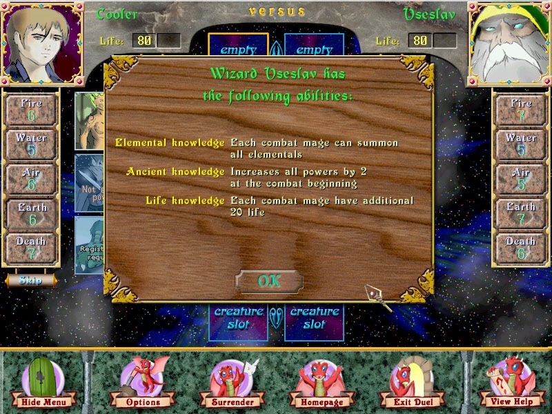 Скриншот из игры Astral Tournament под номером 5