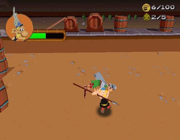 Скриншот из игры Asterix: The Gallic War под номером 3