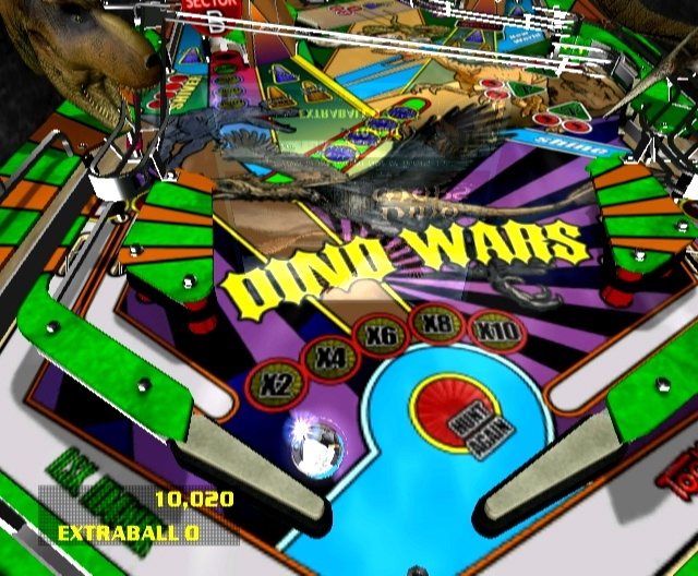 Скриншот из игры Dream Pinball 3D под номером 3