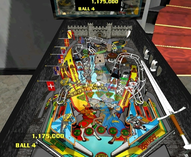Скриншот из игры Dream Pinball 3D под номером 5