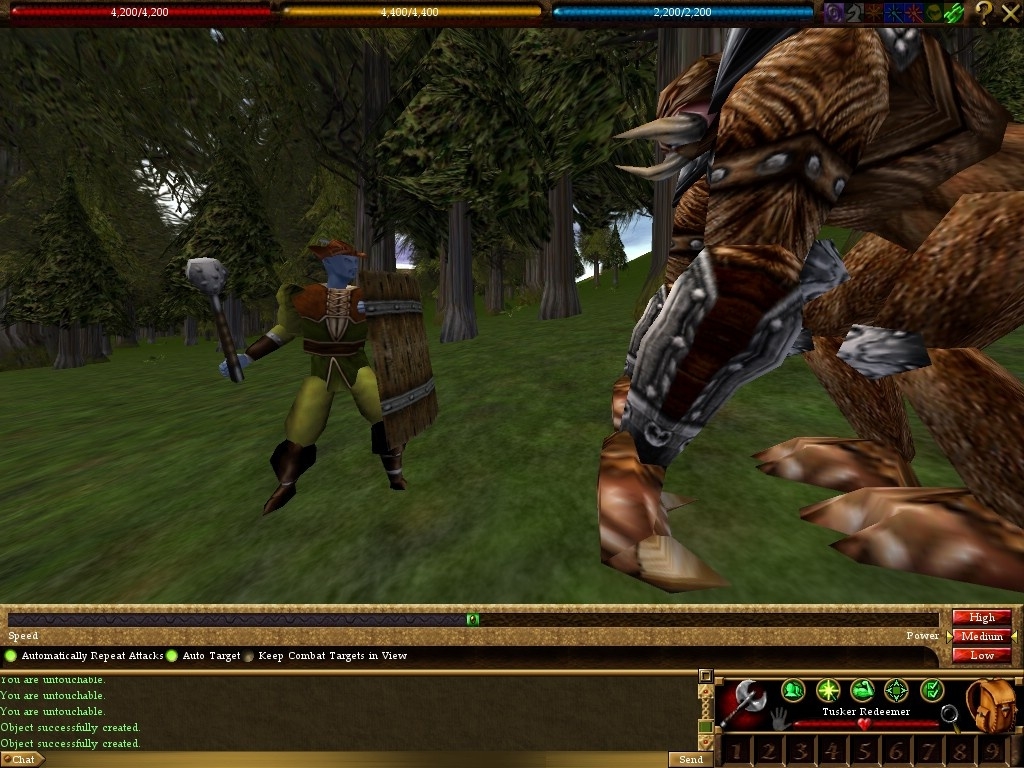 Скриншот из игры Asheron