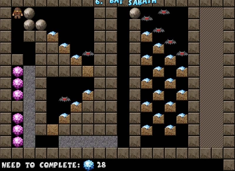 Скриншот из игры Crystal Cave под номером 3
