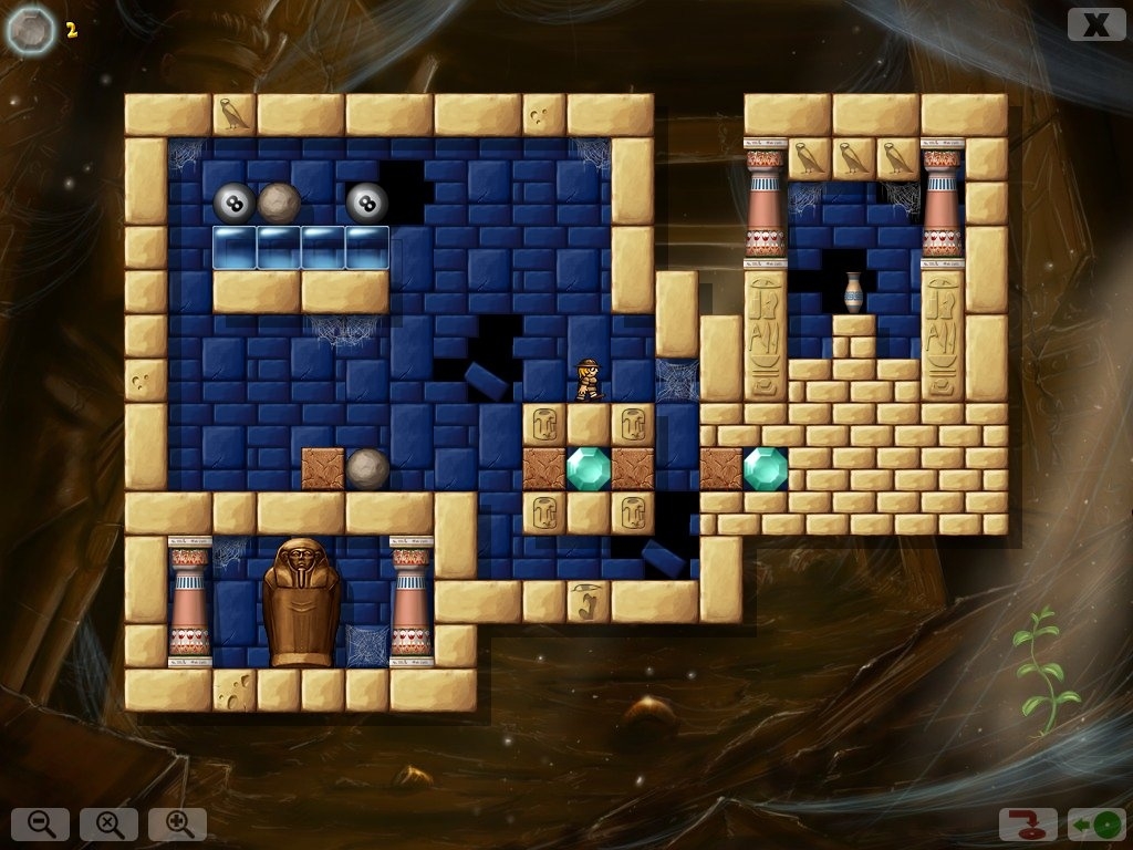 Скриншот из игры Crystal Cave Classic под номером 2
