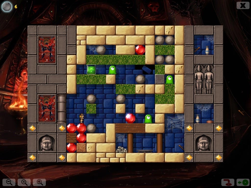 Скриншот из игры Crystal Cave Classic под номером 4