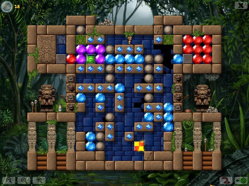 Скриншот из игры Crystal Cave Classic под номером 8