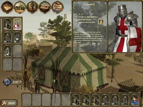 Скриншот из игры Crusaders: Thy Kingdom Come под номером 21