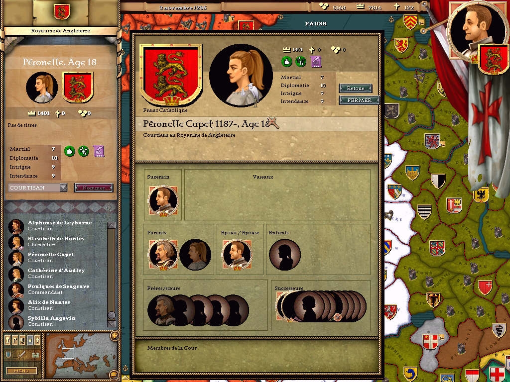 Скриншот из игры Crusader Kings под номером 1