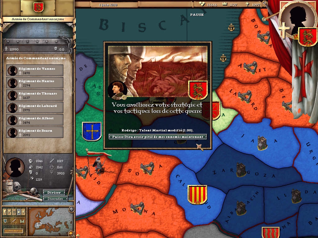 Скриншот из игры Crusader Kings под номером 10