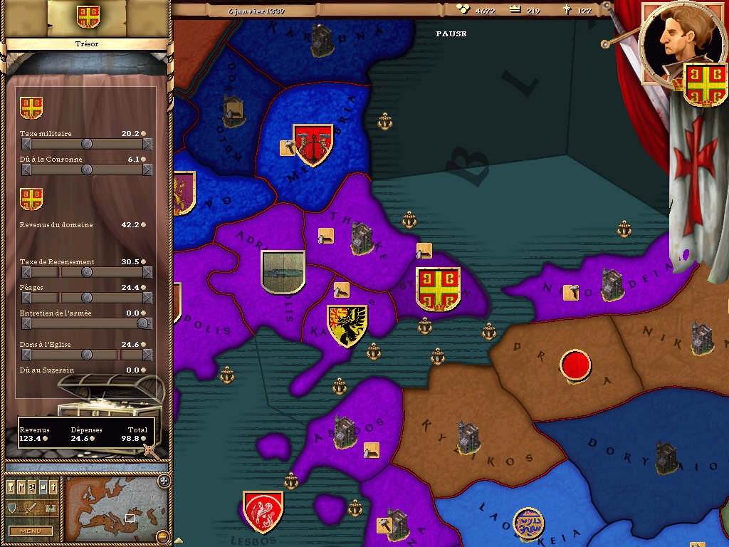 Скриншот из игры Crusader Kings под номером 15