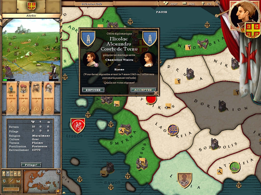 Скриншот из игры Crusader Kings под номером 17
