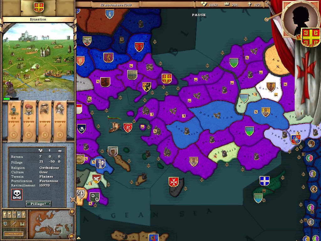 Скриншот из игры Crusader Kings под номером 20