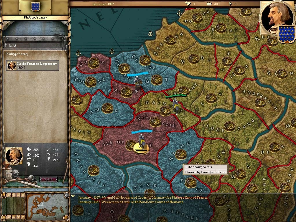 Скриншот из игры Crusader Kings под номером 36
